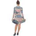 Artwork Painting Sculpture Nature Long Sleeve Panel Dress View2