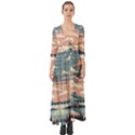 Artwork Painting Sculpture Nature Button Up Boho Maxi Dress View1