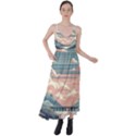 Artwork Painting Sculpture Nature Tie Back Maxi Dress View1