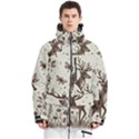 Artwork Graffiti Painting Creative Men s Multi Pockets Zip Ski and Snowboard Waterproof Breathable Jacket View1