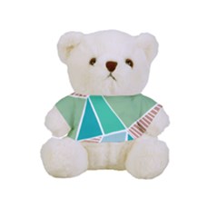 Geometric Colors  Pool Full Print Cuddly Teddy Bear by ConteMonfrey