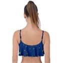 Christmas Sky Happy Frill Bikini Top View2