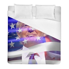 Donald Trump Flag Duvet Cover (full/ Double Size) by vintagetrump