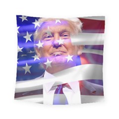 Donald Trump Flag Square Tapestry (small) by vintagetrump