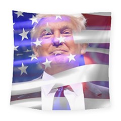 Donald Trump Flag Square Tapestry (large) by vintagetrump