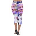 Donald Trump Flag Lightweight Velour Capri Leggings  View2