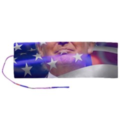 Donald Trump Flag Roll Up Canvas Pencil Holder (m) by vintagetrump