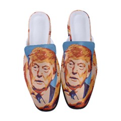 Orange Donald Trump Women s Classic Backless Heels by vintagetrump