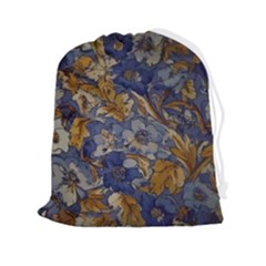  Floral Design Drawstring Pouch (2xl) by myclothy