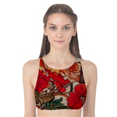 Floral Design 05 Tank Bikini Top by myclothy