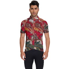 Floral Design 05 Men s Short Sleeve Cycling Jersey by myclothy