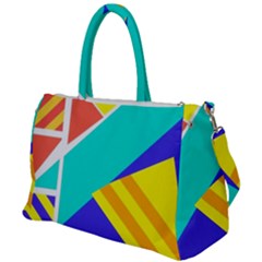 Geometric  Design 04 Duffel Travel Bag by myclothy