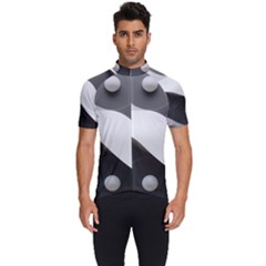 Geometric Design O6 Men s Short Sleeve Cycling Jersey by myclothy