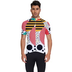 Geometric Design 07 Men s Short Sleeve Cycling Jersey by myclothy