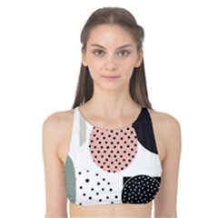 Geometric Design 12 Tank Bikini Top by myclothy