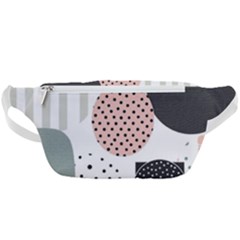 Geometric Design 12 Waist Bag  by myclothy