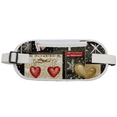 Christmas Reindeer Rounded Waist Pouch by Posterlux