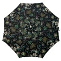 Pattern Flowers Plants Leaves Straight Umbrellas View1