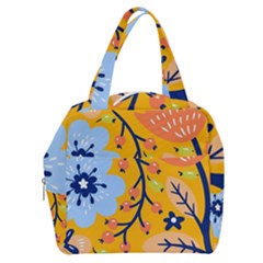 Floral Pattern Beautiful Aesthetic Boxy Hand Bag by Paksenen