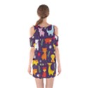 Pet Animal 01 Shoulder Cutout One Piece Dress View2