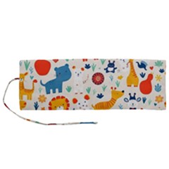 Pet Animal 03 Roll Up Canvas Pencil Holder (m) by myclothy