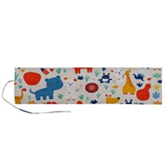 Pet Animal 03 Roll Up Canvas Pencil Holder (l) by myclothy