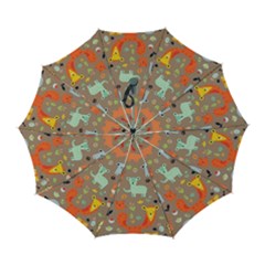 Pet Animal 05 Automatic Folding Umbrella With Case (large) by myclothy