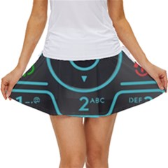 Retro Mobile Device Output Device Women s Skort by Bedest