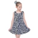 Be true be yourself typographic print pattern Kids  Summer Dress View1