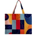  Minimalist Pattern With Simple Lines And Shapes, Creating A Clean And Modern Aesthe Zipper Mini Tote Bag View2