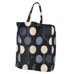 A Minimalist Pattern With Simple Lines And Shapes, Creating A Clean And Modern Aesthetic 03 Giant Grocery Tote by myclothy