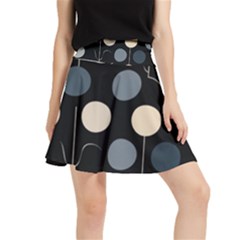 A Minimalist Pattern With Simple Lines And Shapes, Creating A Clean And Modern Aesthetic 03 Waistband Skirt by myclothy