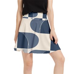 A Minimalist Pattern With Simple Lines And Shapes, Creating A Clean And Modern Aesthetic 04 Waistband Skirt by myclothy