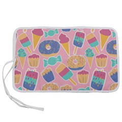 Ice Cream Donut Sweets Candie Pen Storage Case (m) by Apenda