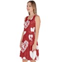 Valentine Knee Length Skater Dress With Pockets View2