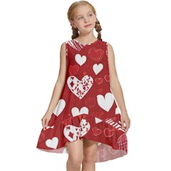 Valentine Kids  Frill Swing Dress by pollyparadiseartshop