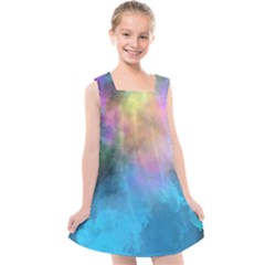 Smokescreen Kids  Cross Back Dress by pollyparadiseartshop