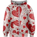 Be My Valentine Kids  Zipper Hoodie Without Drawstring View1