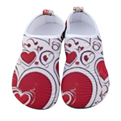 Be My Valentine Men s Sock-style Water Shoes by pollyparadiseartshop