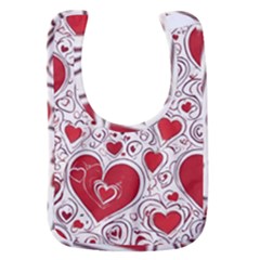 Be My Valentine Baby Bib by pollyparadiseartshop