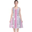 Candy V-Neck Midi Sleeveless Dress  View1