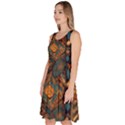 Tribal Chic Knee Length Skater Dress With Pockets View2