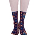 Tribal Chic Smooth Crew Length Tube Socks View1