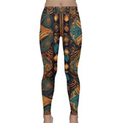 Tribal Chic Classic Yoga Leggings by pollyparadiseartshop