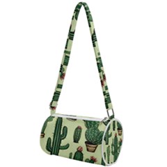 Cactus  Mini Cylinder Bag by pollyparadiseartshop