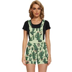 Cactus  Short Overalls by pollyparadiseartshop