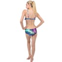 Northern Lights Aurora Night Nature Layered Top Bikini Set View2