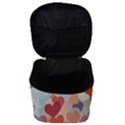 Valentines Day Hearts Romance Love Make Up Travel Bag (Small) View3