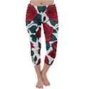 Roses Capri Winter Leggings  View1