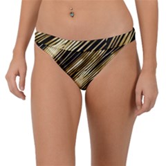 Gold Rush Band Bikini Bottoms by pollyparadiseartshop